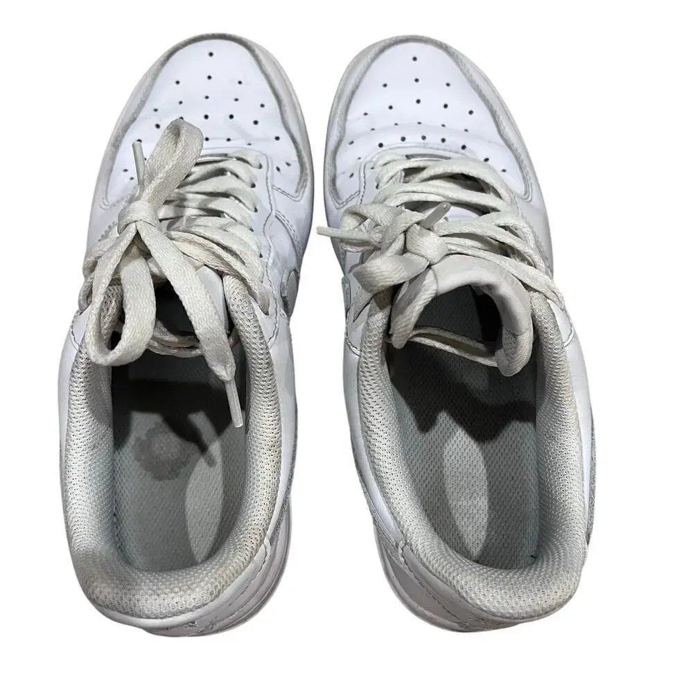 Nike Air‎ Force 1 Triple White DD8959-100 Womans US 7 EU 38 Leather Sneaker Shoe